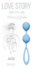 Вагинальные шарики Love Story Diaries of a Geisha Sky Blue